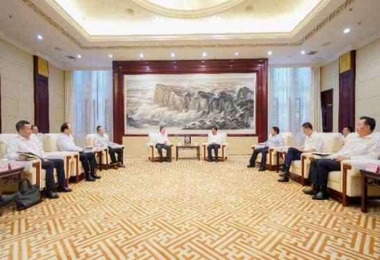 中國(guó)能建黨委書記、董事長(zhǎng)汪建平拜會(huì)四川省委書記彭清華