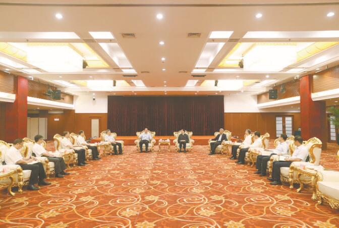 河南省委書記王國生、省長尹弘會見國家電網(wǎng)董事長、黨組書記毛偉明
