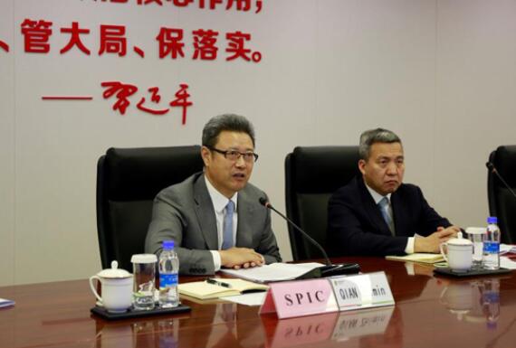 錢(qián)智民會(huì)見(jiàn)西門(mén)子總裁凱颯、西門(mén)子能源公司總裁布魯赫