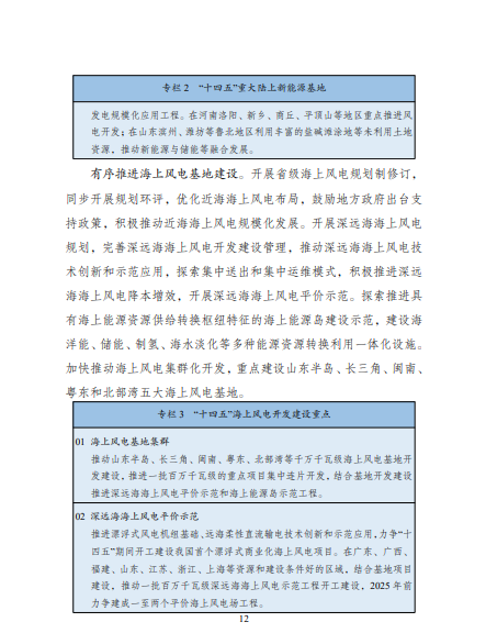 發(fā)改委、能源局等九部委聯(lián)合印發(fā)發(fā)布“十四五”可再生能源規(guī)劃！