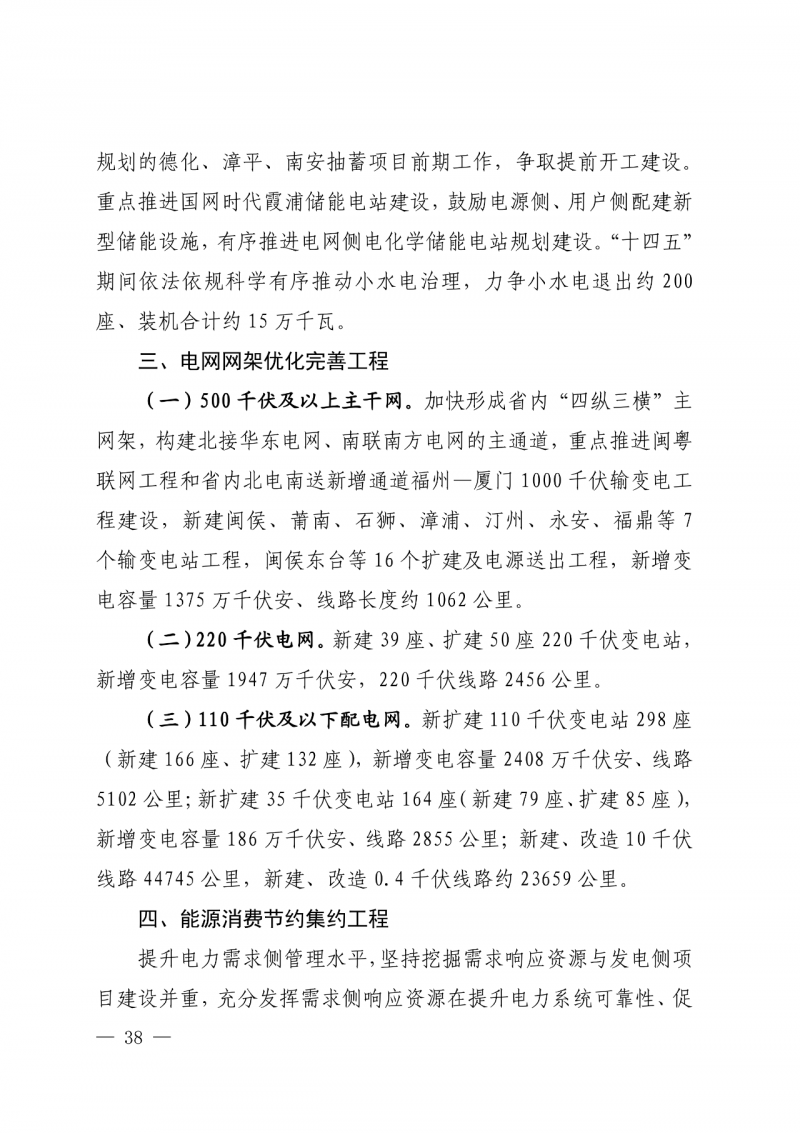 光伏新增300萬千瓦！福建省發(fā)布《“十四五”能源發(fā)展專項規(guī)劃》