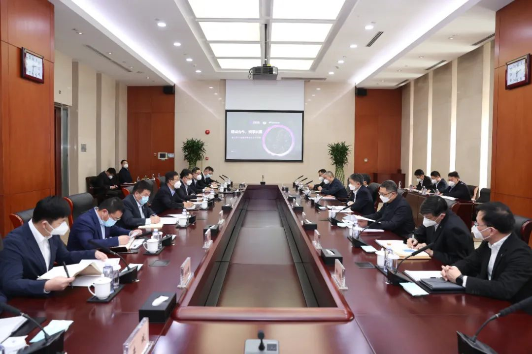 華能集團(tuán)黨組書記、董事溫樞剛會見金風(fēng)科技董事長武鋼