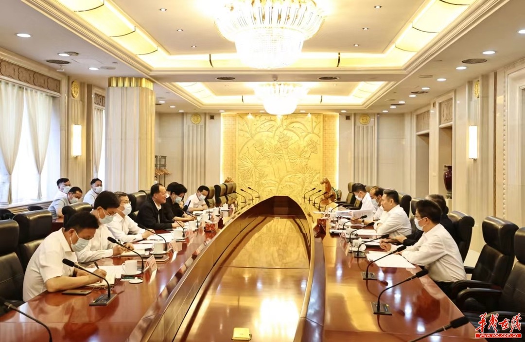 湖南省政府在京與交通運輸部、國家能源局、中國中車舉行工作會談