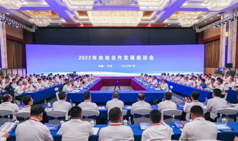 江毅拜會甘肅省委副書記、省長任振鶴 出席蘭洽會并作交流發(fā)言