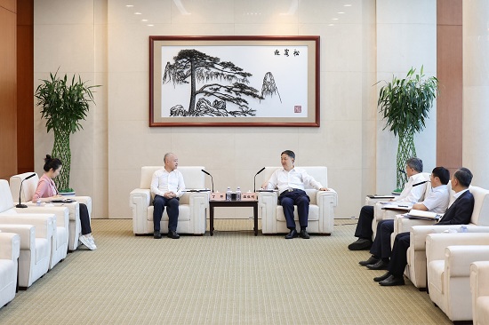 華能集團(tuán)黨組書記、董事長溫樞剛會見海口市市長丁暉