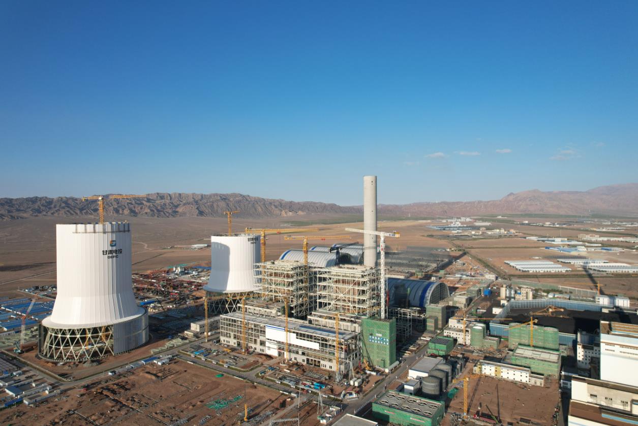 甘肅電投張掖百萬電廠3、4號機組DCS一次受電成功
