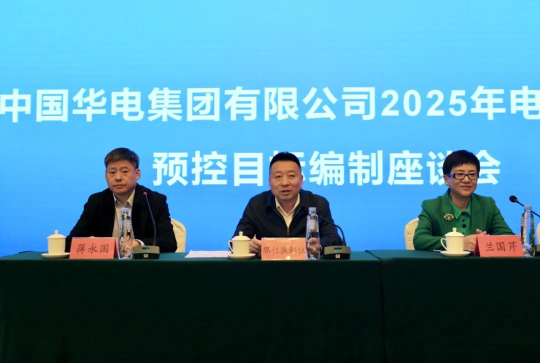 華能集團(tuán)2025年電、熱量預(yù)控目標(biāo)編制座談會在呼和浩特召開